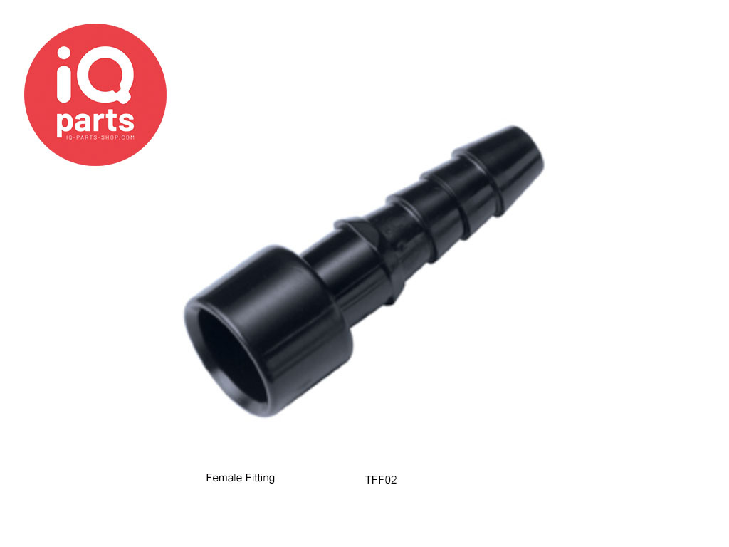 CPC TFF02 / TFFD02 | Coupling Body | Acetal | 3.2 mm (1/8") Hose barb