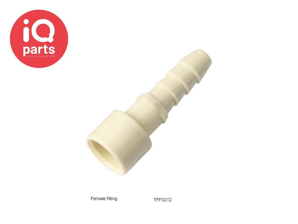 CPC TFF0212 | Coupling Body | Polypropylene | 3.2 mm (1/8") Hose barb