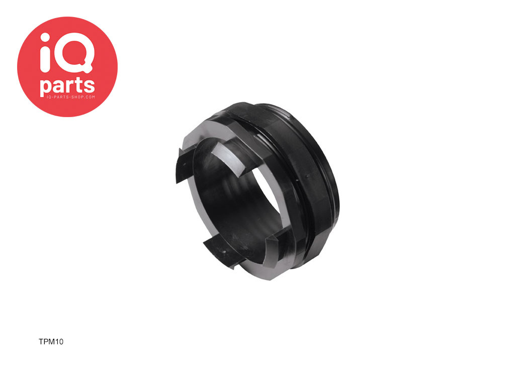 CPC TPM10 | Tentube Panelmount Adapter & Nut | Acetal