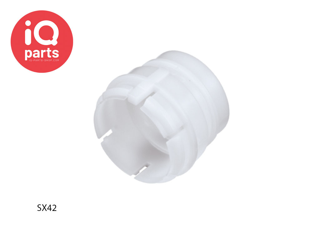 CPC SX17 | Coupling Insert 6 tubes | Acetal | WITHOUT Hose barbs