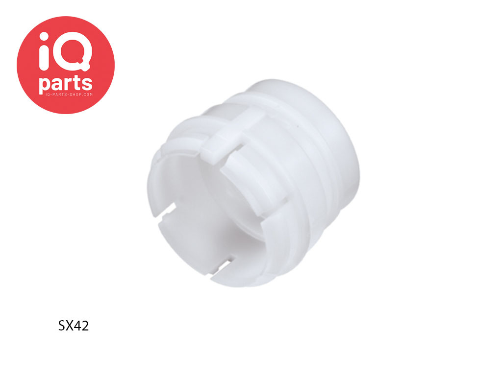 SX17 | Coupling Insert 6 tubes | Acetal | WITHOUT Hose barbs