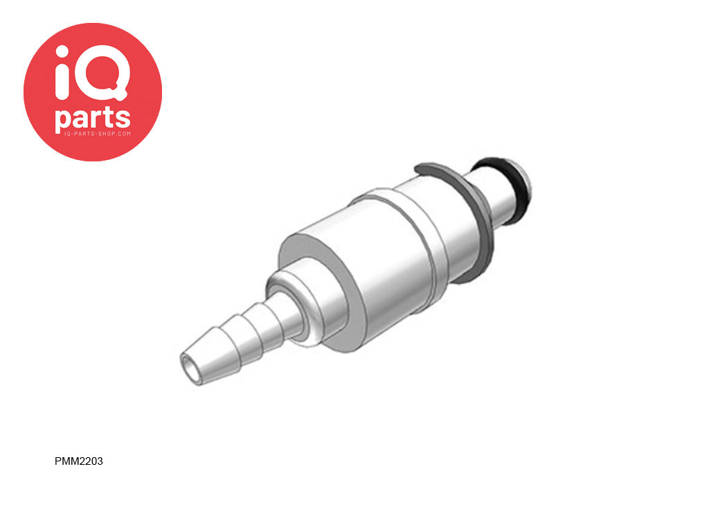 CPC PMM2203 / PMMD2203 | Coupling Insert | Acetal | 4.8 mm (3/16") Hose barb | Multi-Mount