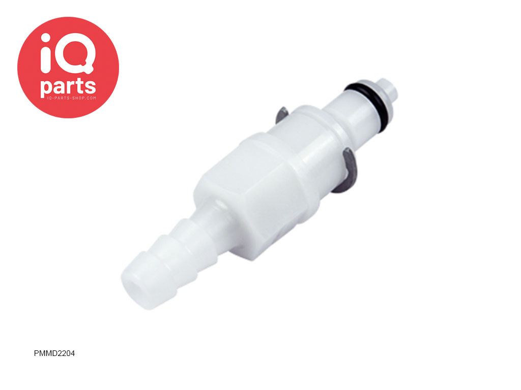 PMM2204 / PMMD2204 | Stecker | Acetal | 6.4 mm Schlauchanschluß | Multi-Mount