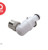 CPC CPC - PMM2104 / PMMD2104 | 90º Stecker | Acetal | PTF Klemmring 6.4 mm AD / 4.3 mm ID | Multi-Mount