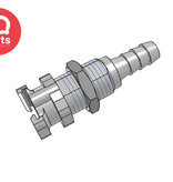 CPC CPC - MM1603 / MMD1603 | Coupling Body | Chrome-Plated Brass | 4.8 mm (3/16") Hose barb | Multi-Mount