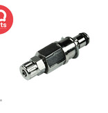 CPC CPC - MM20025 / MMD20025 | Coupling Insert | Chrome-Plated Brass | PTF Nut 4.0 mm (5/32") OD / 2.5 mm (0.10") ID | Multi-Mount