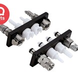 CPC CPC - MM2202 / MMD2202 | Stecker | Messing verchromt | 3.2 mm Schlauchanschluß | Multi-Mount