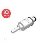 CPC CPC - MM2203 / MMD2203 | Coupling Insert | Chrome-Plated Brass | 4.8 mm (3/16") Hose Barb | Multi-Mount