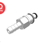 CPC CPC - MM2204 / MMD2204 | Coupling Insert | Chrome-Plated Brass | 6.4 mm (1/4") Hose Barb | Multi-Mount