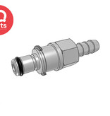 CPC CPC - MM2204 / MMD2204 | Coupling Insert | Chrome-Plated Brass | 6.4 mm (1/4") Hose Barb | Multi-Mount