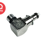 CPC CPC - MM2104 / MMD2104 | Elbow Coupling Insert | Chrome-Plated Brass | PTF Nut 6.4 mm (1/4") OD / 4.3 mm (0.17") ID | Multi-Mount