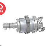 CPC CPC - PLM16004 / PLMD16004 | Coupling Body | Acetal | 6.4 mm (1/4") Hose Barb | Multi-Mount