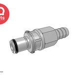 CPC CPC - PLM22006 / PLMD22006(NSF) | Coupling Insert | Acetal | 9.5 mm (3/8") Hose Barb | Multi-Mount