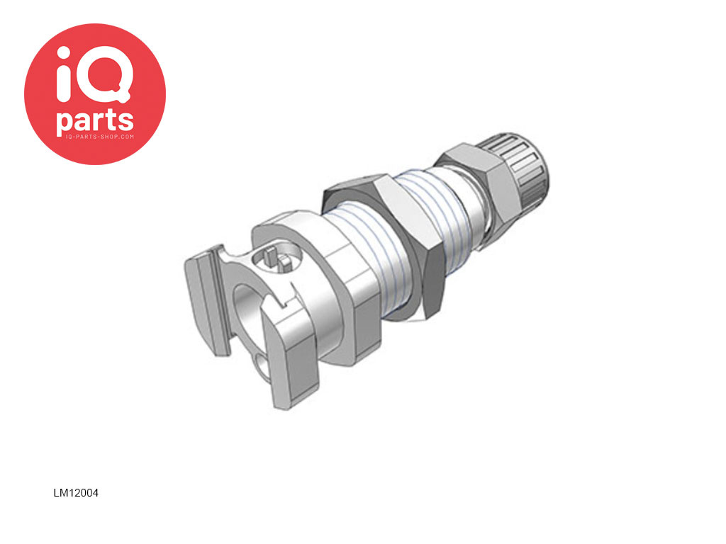 CPC CPC - LM12004 / LMD12004 | Koppeling | Verchroomd Messing | PTF Klemring 6.4 mm OD / 4.3 mm ID | Multi-Mount