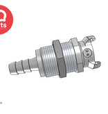 CPC CPC - LM16004 / LMD16004 | Coupling Body | Chrome-plated Brass | 6.4 mm (1/4") Hose Barb | Multi-Mount