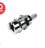 CPC CPC - LM16004 / LMD16004 | Coupling Body | Chrome-plated Brass | 6.4 mm (1/4") Hose Barb | Multi-Mount