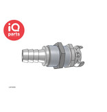 CPC CPC - LM16006 / LMD16006 | Coupling Body | Chrome-plated Brass | 9.5 mm (3/8") Hose Barb | Multi-Mount