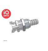 CPC CPC - LM16006 / LMD16006 | Coupling Body | Chrome-plated Brass | 9.5 mm (3/8") Hose Barb | Multi-Mount