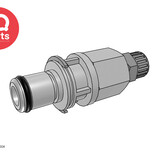 CPC CPC - LM20004 / LMD20004 | Coupling Insert | Chrome-plated Brass | PTF Nut 6.4 mm (1/4") OD / 4.3 mm (0.17") ID | Multi-Mount