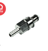 CPC CPC - LM22004 / LMD22004 | Coupling Insert | Chrome-plated Brass | 6.4 mm (1/4") Hose Barb | Multi-Mount