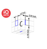 CPC CPC - 278100 | Borgring voor Insteeknippels uit de LM/PLM-serie