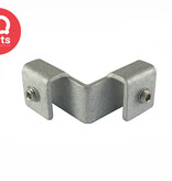 Interclamp Interclamp - Schopplaatverbinder 346 | Binnenzijde 90º hoek | Gegalvaniseerd