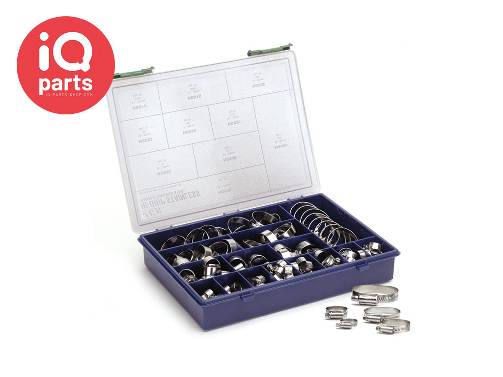 JCS Assortimentsdoos HI-GRIP | RVS 304 | HGSAB2 | 76 stuks