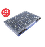 JCS - Assortment boxes P-Clips | Zinc Plated | PCZRAB1 | 104 Pieces