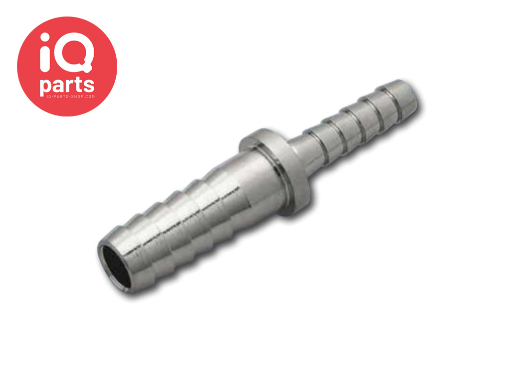 IQ-Parts Straight Adapting connector | Stainless Steel AISI 304 (1.4301)