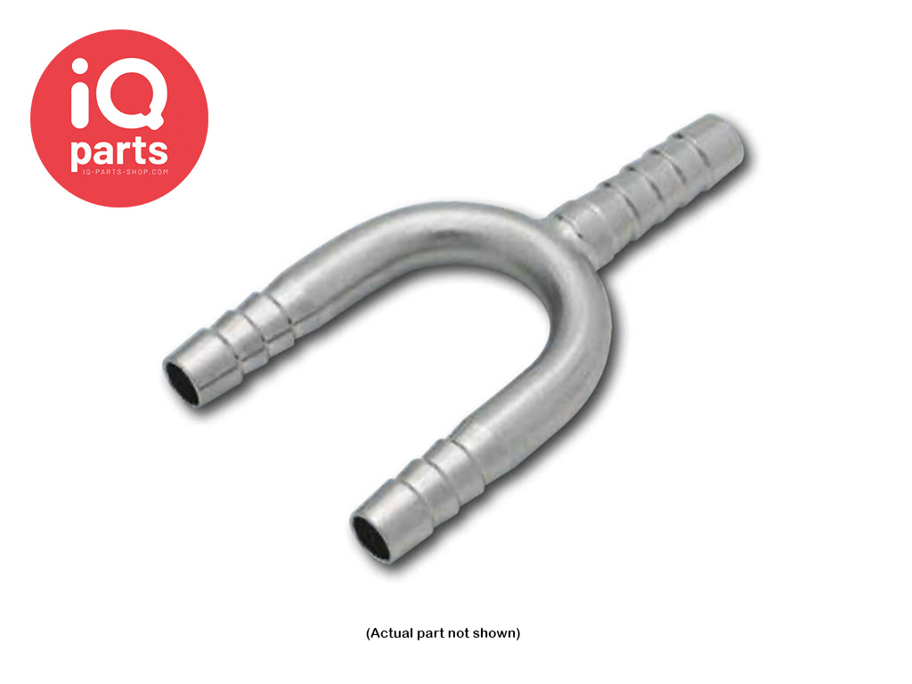 IQ-Parts U-Bend with 1 different connector | Stainless Steel AISI 304 (1.4301)