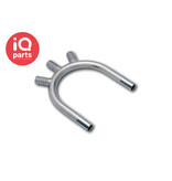 IQ-Parts IQ-Parts - U-bocht slangverbinder met 3 aansluitingen | RVS 304 (1.4301)