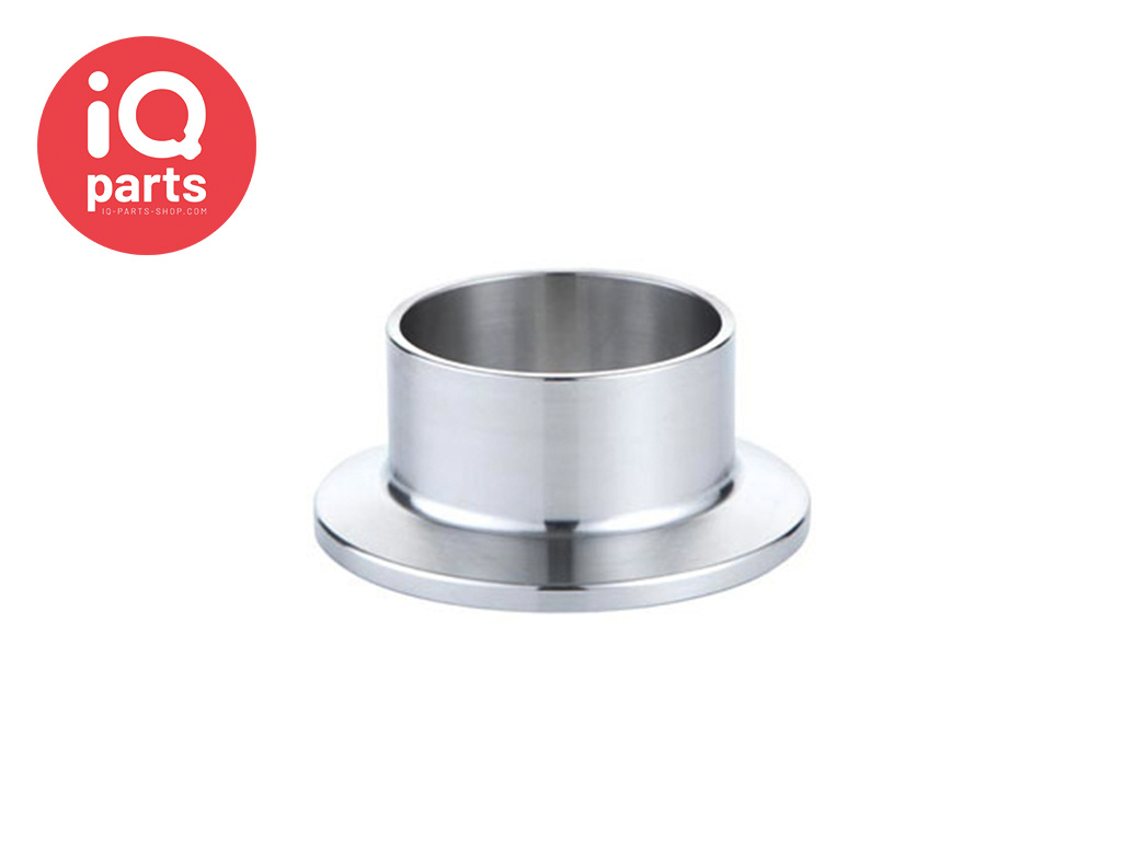 IQ-Parts Flanschstutzen DIN32676 | Reihe C | Kurz (KK) | AISI 316L