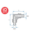 TEFEN TEFEN PVDF Union Elbow connector