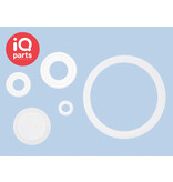 IQ-Parts IQ-Parts Klem Dichtringen DIN32676 | Serie C | Silicone Wit