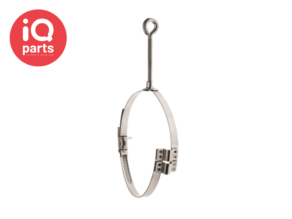 Norres-Baggerman Clamp 217 | Brückeschelle | Schneckenschraube | mit Öse  | W2