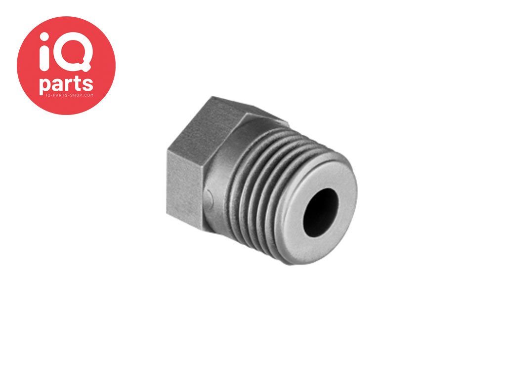 Normaplast BST Blanking plug | BSPT thread | Conical