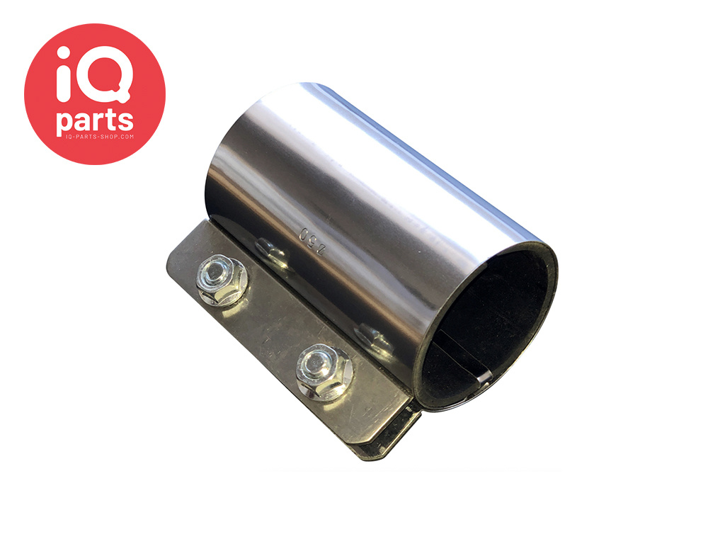 IQ-Parts Pipe Coupling | SBR rubber | AISI 430 | 100 mm