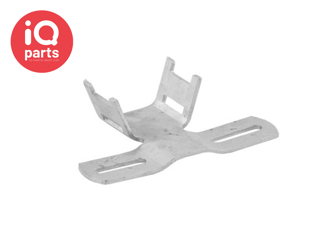 IQ-Parts Traffic Sign bracket for flat signs | Galvanized