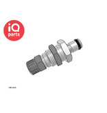 CPC CPC - PMC4004 / PMCD4004 | Insteeknippel | Plaatmontage | Acetaal | PTF Klemring 6.4 mm OD / 4.3 mm ID