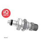 CPC CPC - PMC4004 / PMCD4004 | Insteeknippel | Plaatmontage | Acetaal | PTF Klemring 6.4 mm OD / 4.3 mm ID