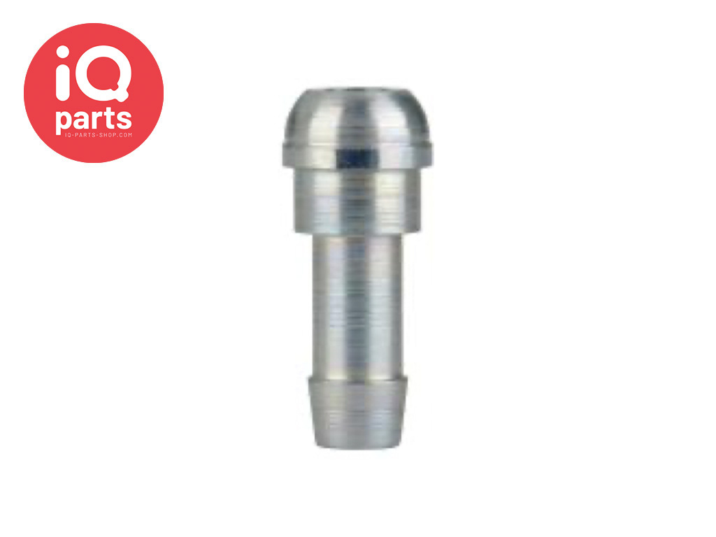 IQ-Parts Hose Nipple reduced | Type S | Universal Sealing Head | steel galvanized