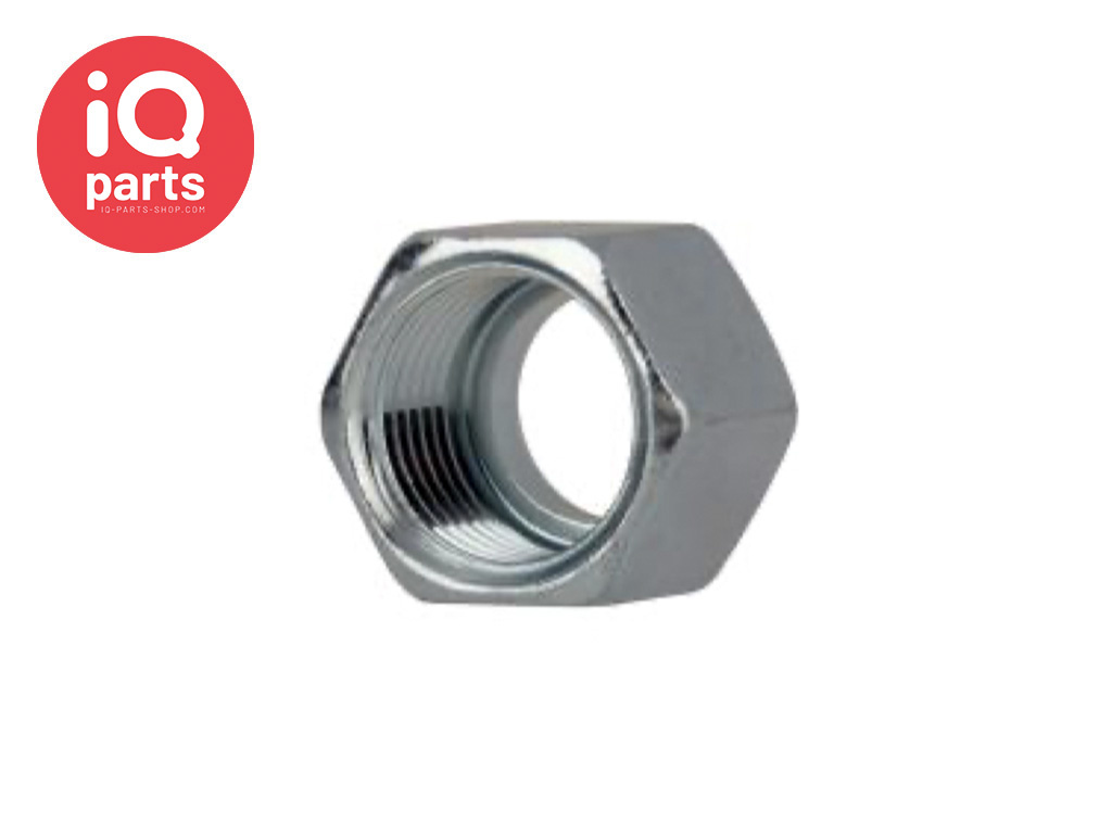 IQ-Parts Screw cap | Type UM | for Hose nippel type S & S.. F | steel galvanized