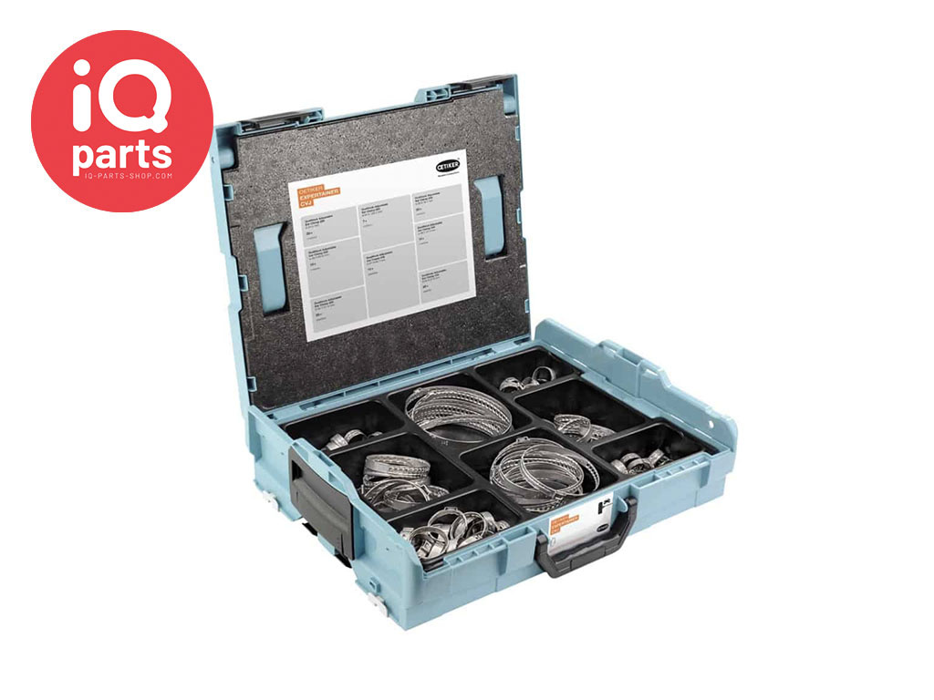 Oetiker Dualhook 259 Sortimentsbox | Expertainer 259 | für Antriebswelle (CVJ) | 124 Teilig