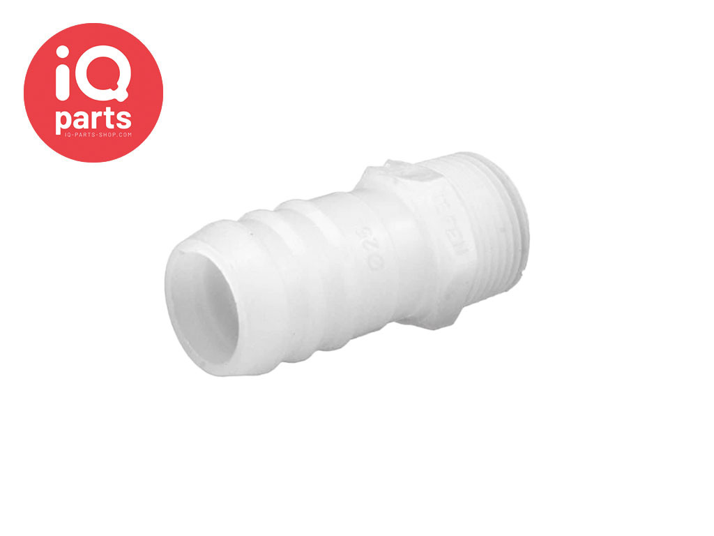 Hose Barb | Male Thread | PVDF | BSPT