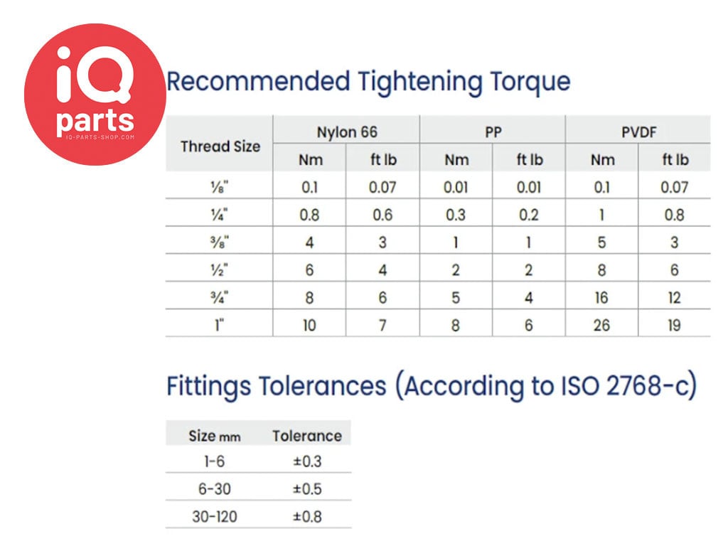 TEFEN TEFEN T-Schlauchverbinder | PVDF
