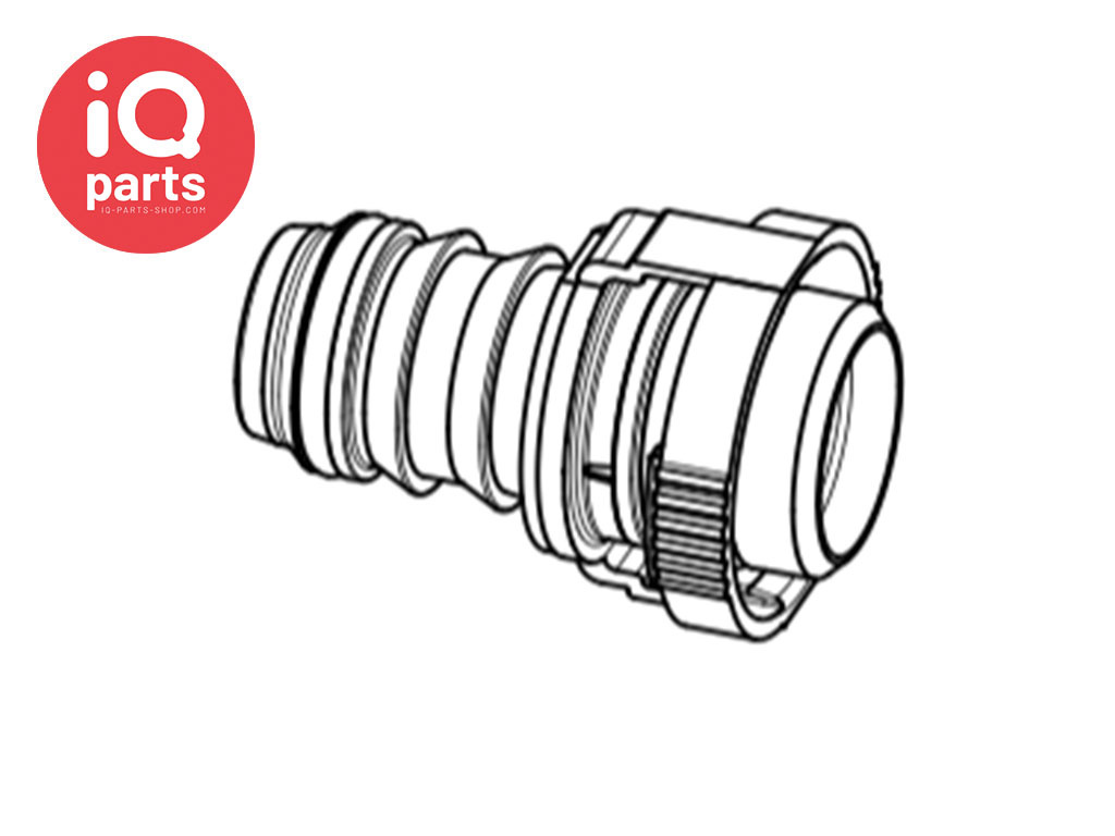 NORMAQUICK® V2 Quick Connector 0° NW19 - 17,5 mm | FPM & HNBR