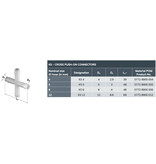 NORMA NORMAPLAST KS Cross push-on connectors