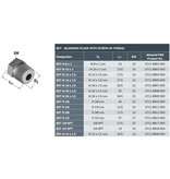 NORMA Normaplast BST Blanking plug | NPT thread
