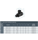 NORMA Normaplast EWS | Swivel Elbow Compression Connectors | Conical