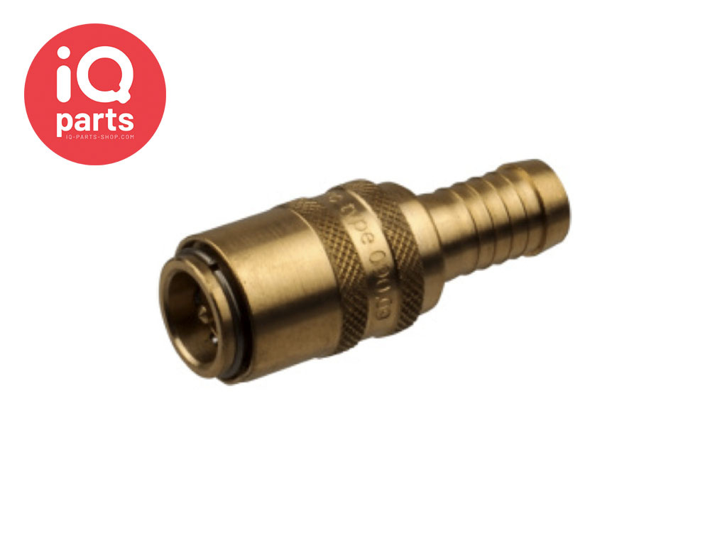 RTC Quick Coupling | Hose Barb | With valve | Type 090 | DN 09